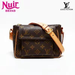 Louis Vuitton Monogram Viva Cite Shoulder Bag Brown